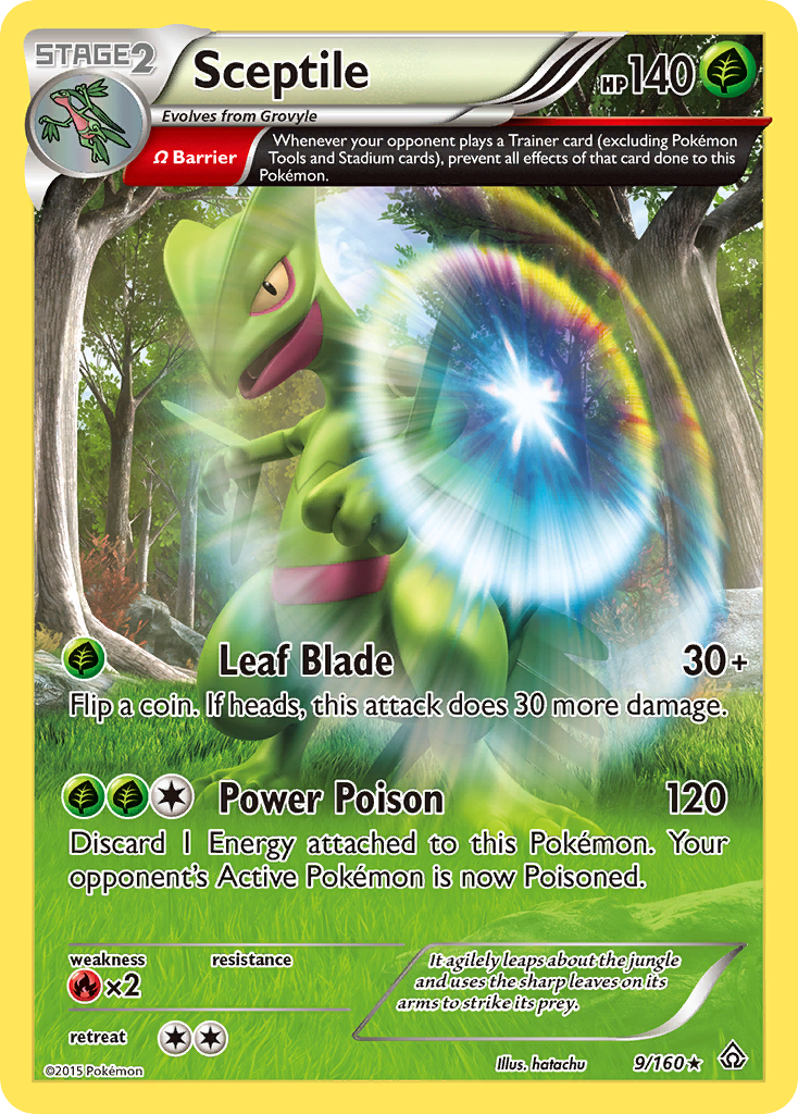 Sceptile (9/160) [XY: Primal Clash] | I Want That Stuff Brandon