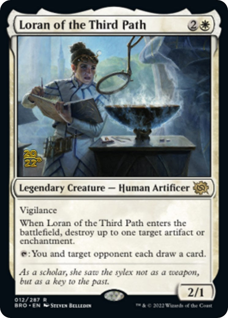 Loran of the Third Path [The Brothers' War Prerelease Promos] | I Want That Stuff Brandon