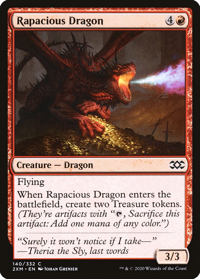 Rapacious Dragon [Double Masters] | I Want That Stuff Brandon