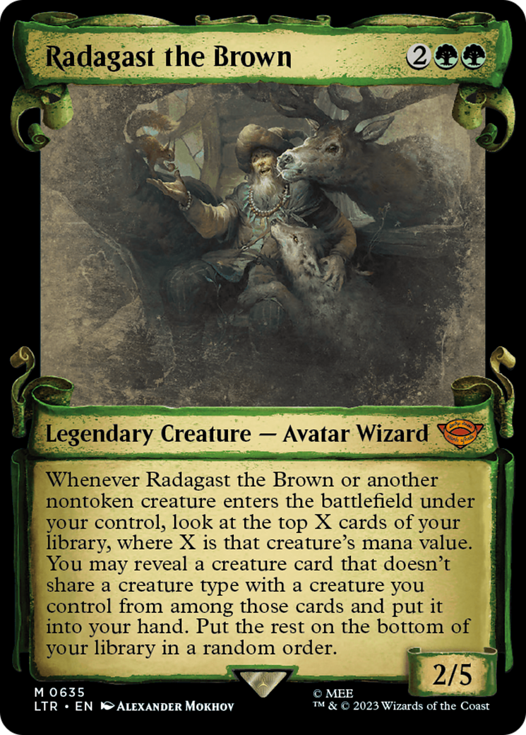 Radagast the Brown [The Lord of the Rings: Tales of Middle-Earth Showcase Scrolls] | I Want That Stuff Brandon