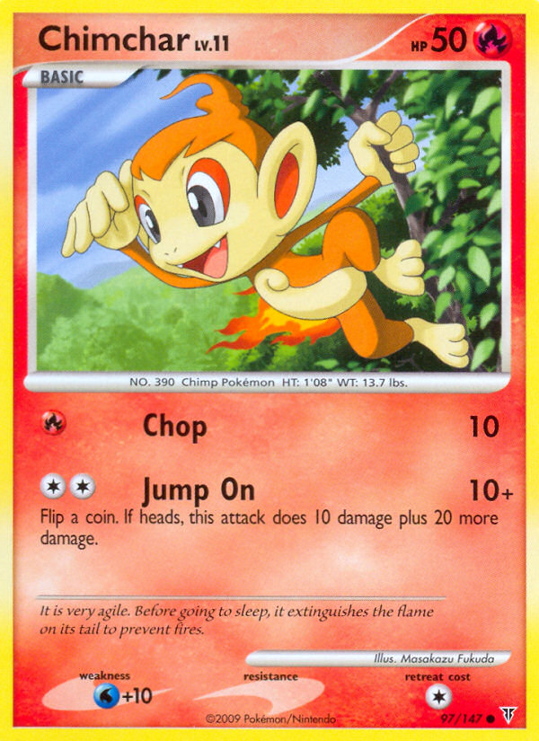 Chimchar (97/147) [Platinum: Supreme Victors] | I Want That Stuff Brandon