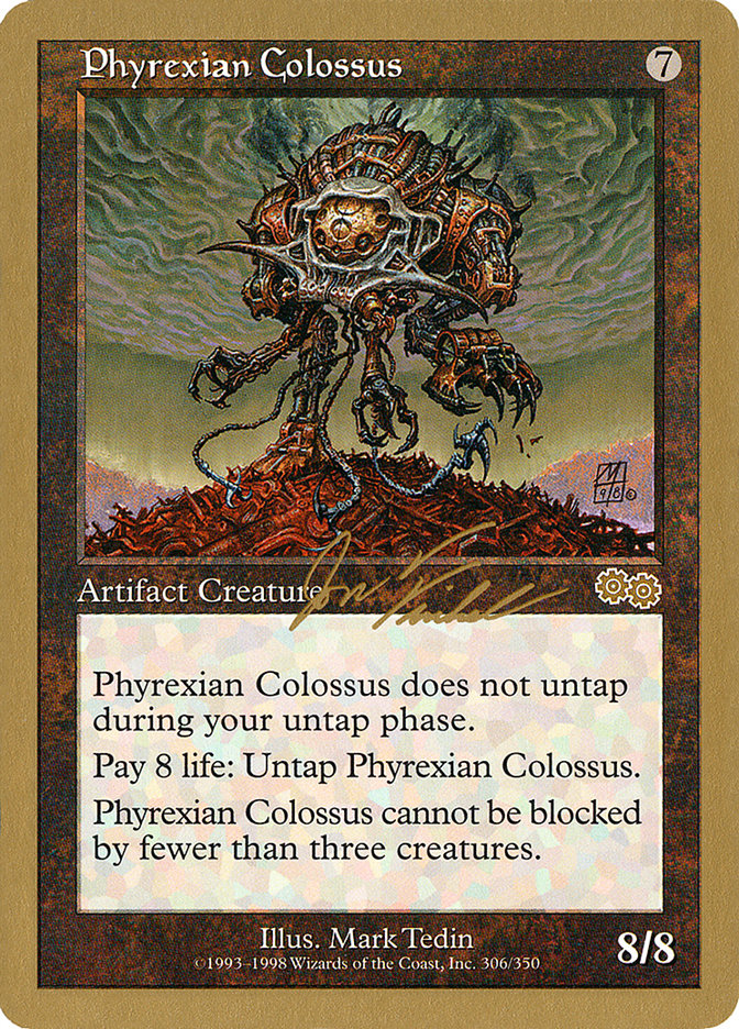 Phyrexian Colossus (Jon Finkel) [World Championship Decks 2000] | I Want That Stuff Brandon
