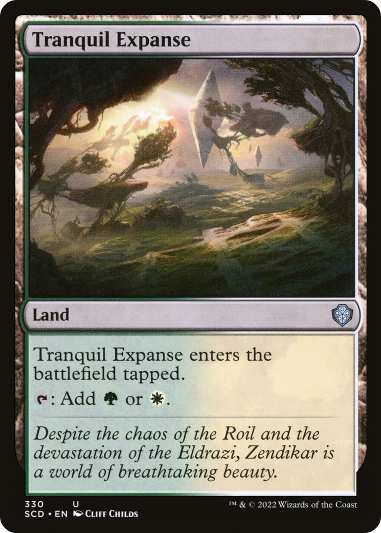 Tranquil Expanse [Starter Commander Decks] | I Want That Stuff Brandon