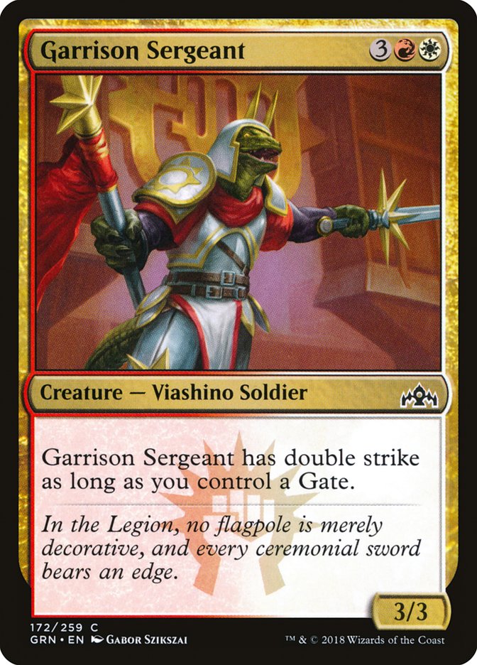 Garrison Sergeant [Guilds of Ravnica] | I Want That Stuff Brandon
