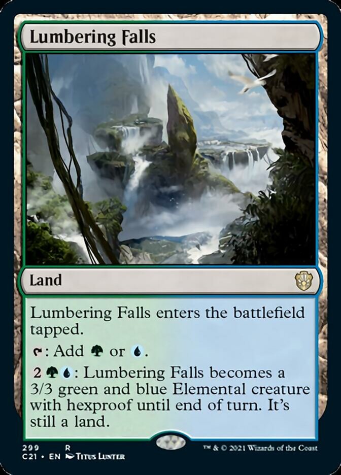 Lumbering Falls [Commander 2021] | I Want That Stuff Brandon