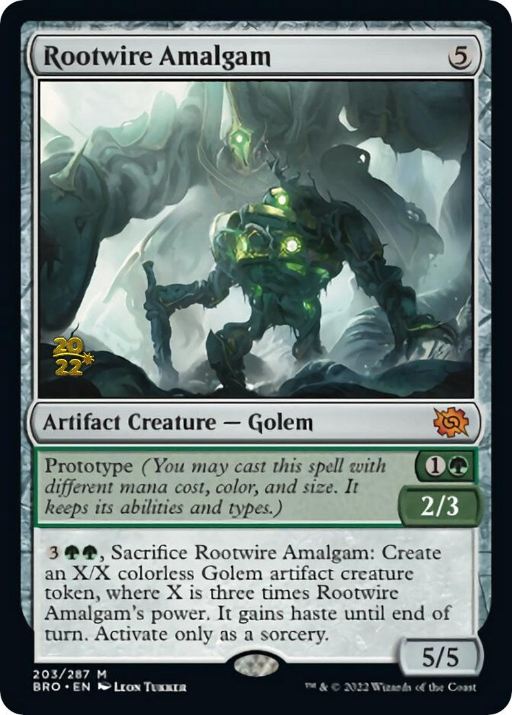 Rootwire Amalgam [The Brothers' War Prerelease Promos] | I Want That Stuff Brandon