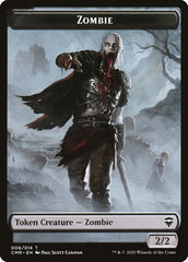 Treasure // Zombie Double-Sided Token [Commander Legends Tokens] | I Want That Stuff Brandon