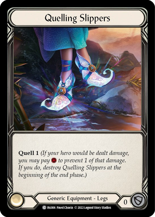 Quelling Slippers [FAI006] (Uprising Fai Blitz Deck) | I Want That Stuff Brandon