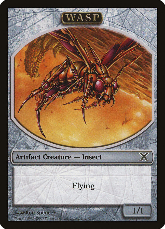 Wasp Token [Tenth Edition Tokens] | I Want That Stuff Brandon