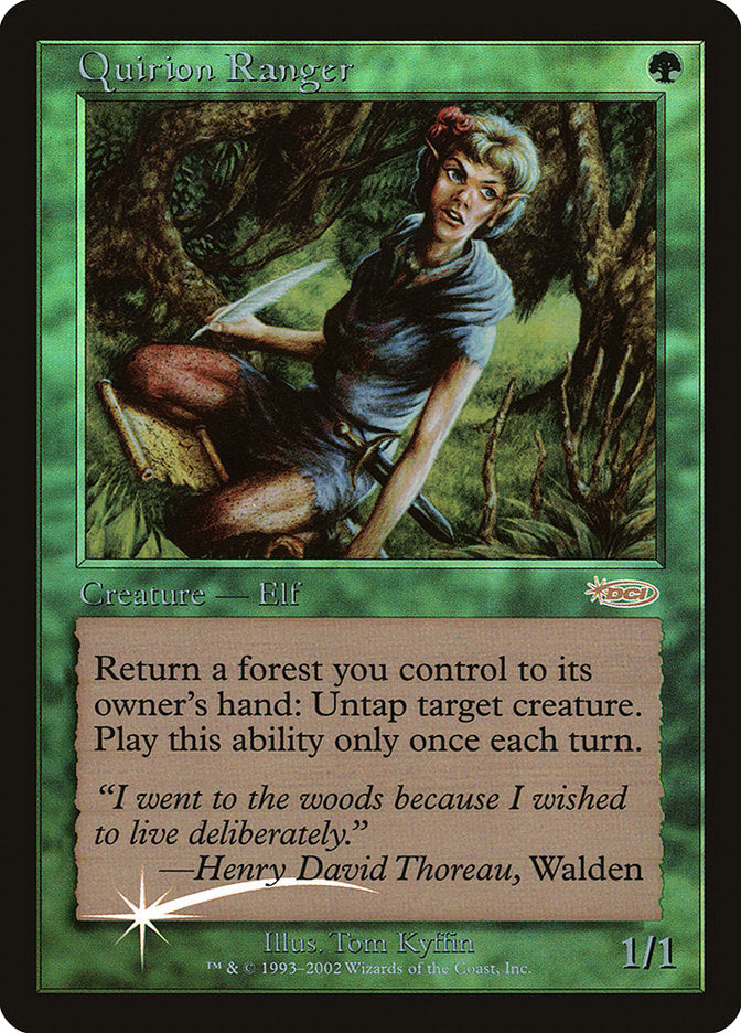 Quirion Ranger [Friday Night Magic 2001] | I Want That Stuff Brandon