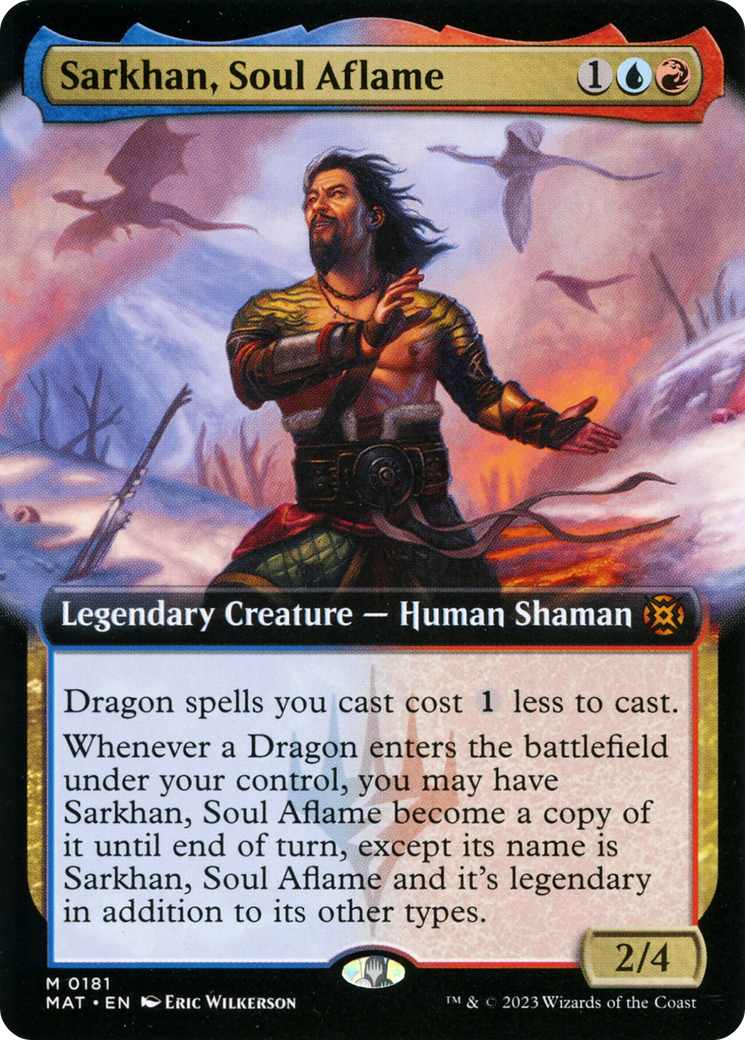 Sarkhan, Soul Aflame (Extended Art) [March of the Machine: The Aftermath] | I Want That Stuff Brandon