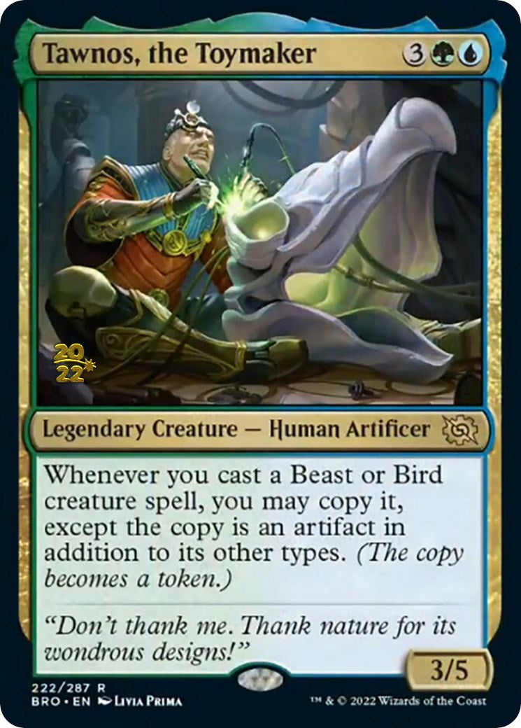 Tawnos, the Toymaker [The Brothers' War Prerelease Promos] | I Want That Stuff Brandon