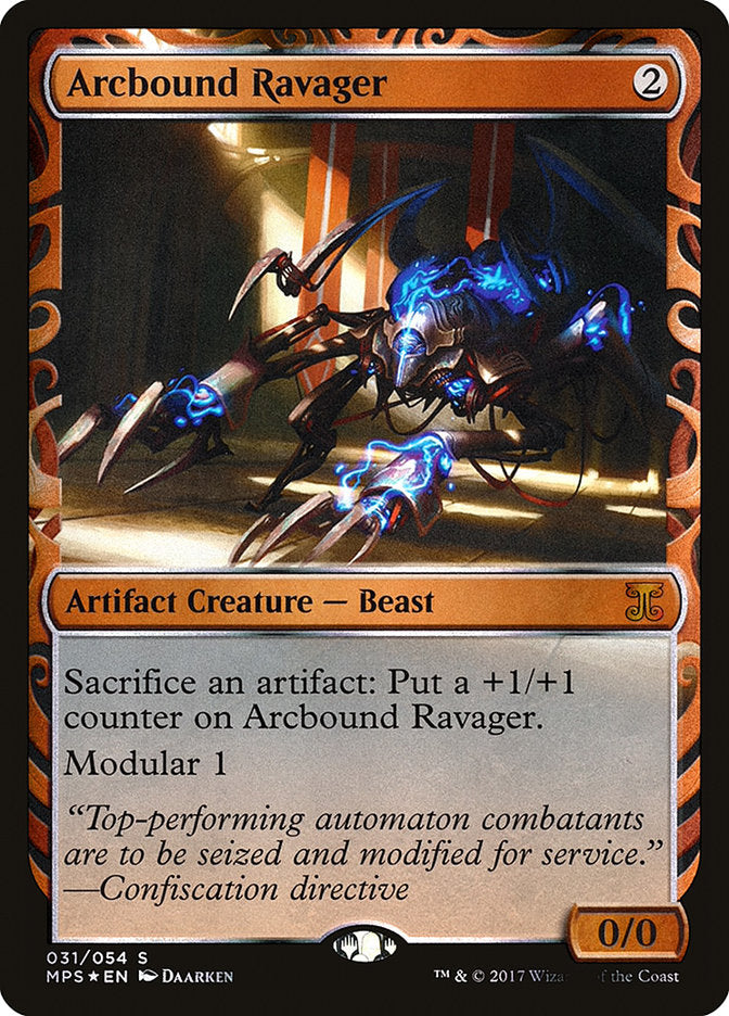 Arcbound Ravager [Kaladesh Inventions] | I Want That Stuff Brandon