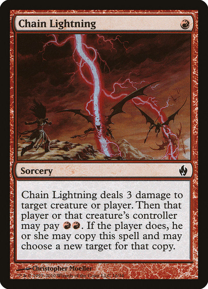 Chain Lightning [Premium Deck Series: Fire and Lightning] | I Want That Stuff Brandon