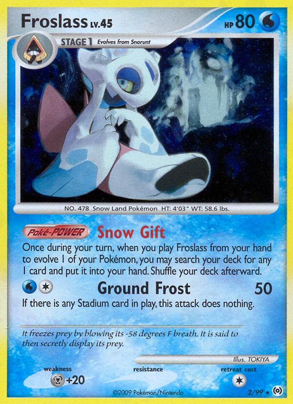 Froslass (2/99) [Platinum: Arceus] | I Want That Stuff Brandon