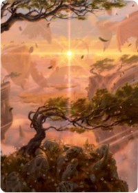 Windswept Heath Art Card [Zendikar Rising Art Series] | I Want That Stuff Brandon