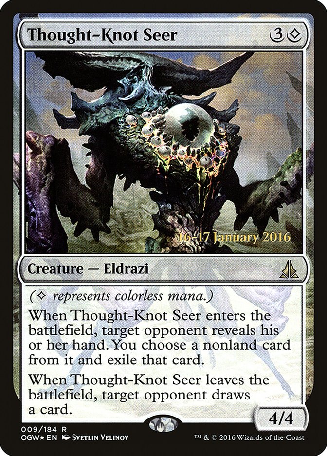 Thought-Knot Seer [Oath of the Gatewatch Prerelease Promos] | I Want That Stuff Brandon