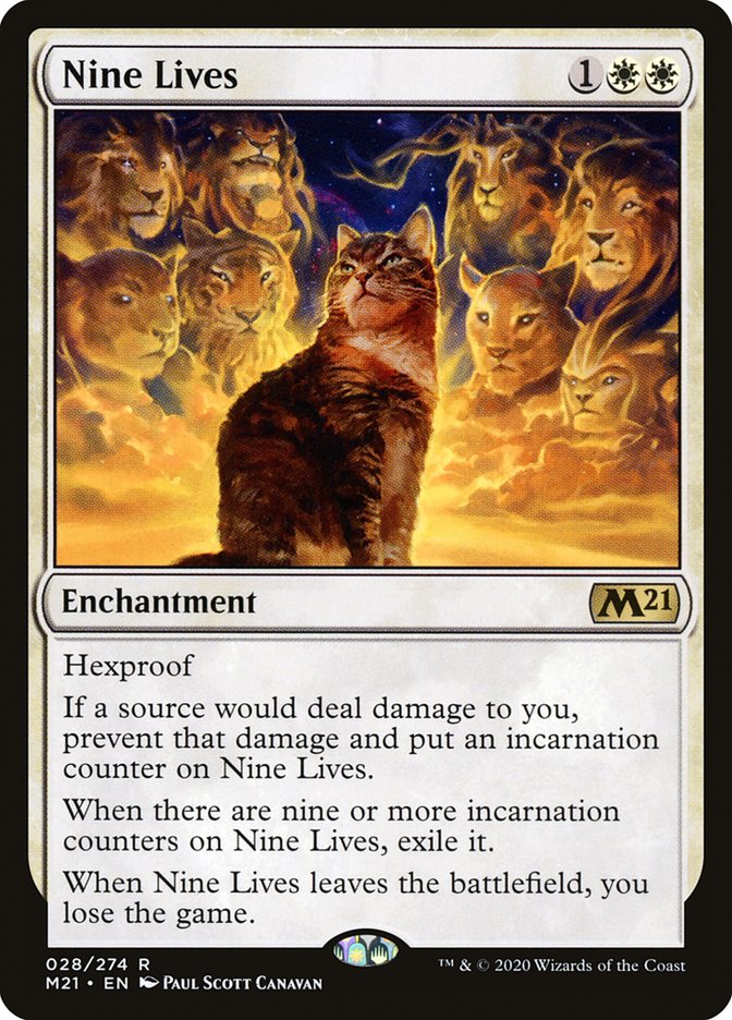 Nine Lives [Core Set 2021] | I Want That Stuff Brandon