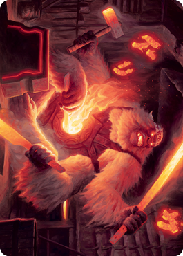 Kami of Industry Art Card [Kamigawa: Neon Dynasty Art Series] | I Want That Stuff Brandon