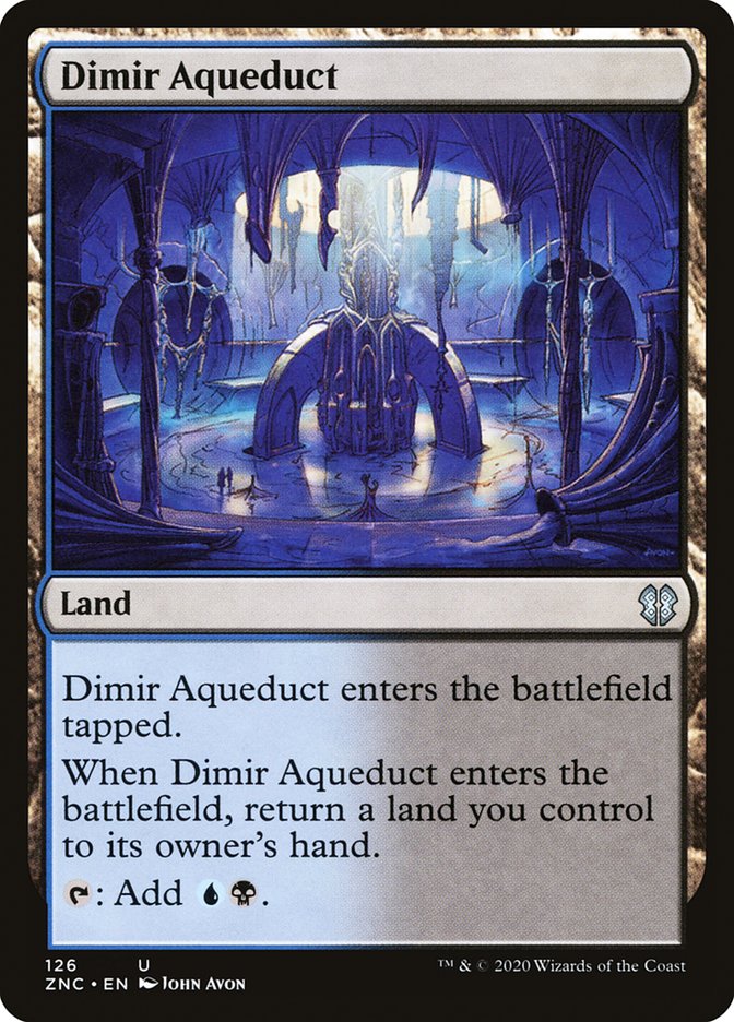 Dimir Aqueduct [Zendikar Rising Commander] | I Want That Stuff Brandon