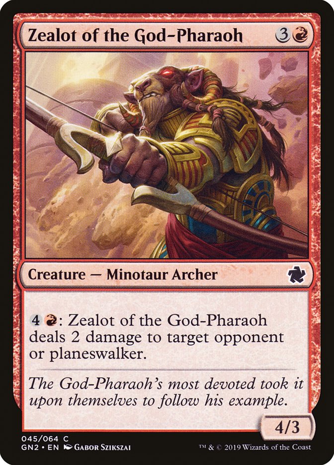 Zealot of the God-Pharaoh [Game Night 2019] | I Want That Stuff Brandon