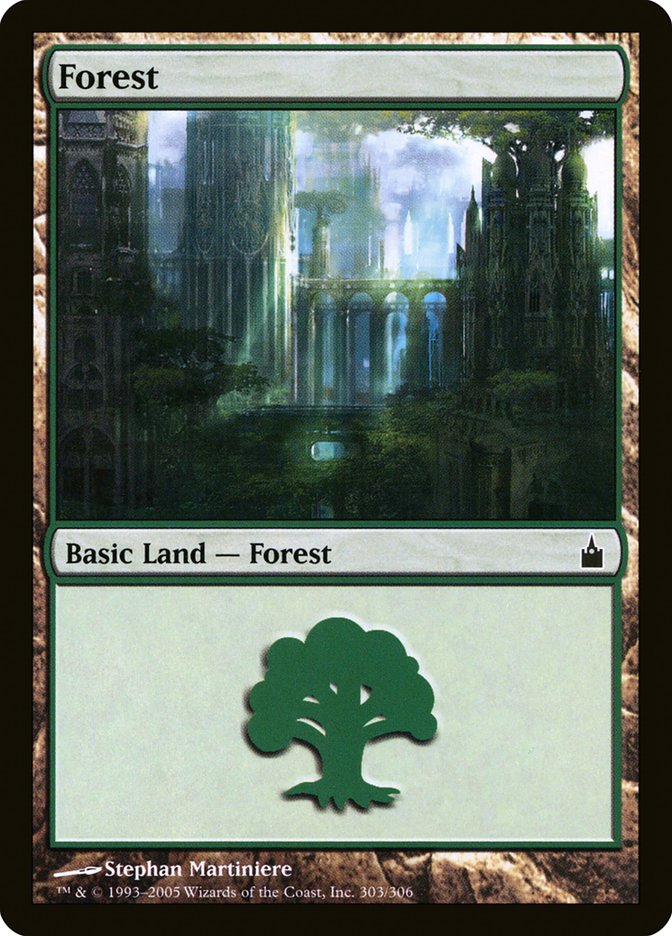 Forest (303) [Ravnica: City of Guilds] | I Want That Stuff Brandon