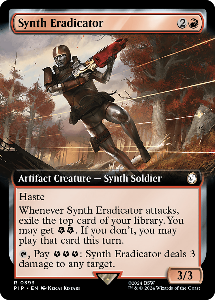 Synth Eradicator (Extended Art) [Fallout] | I Want That Stuff Brandon