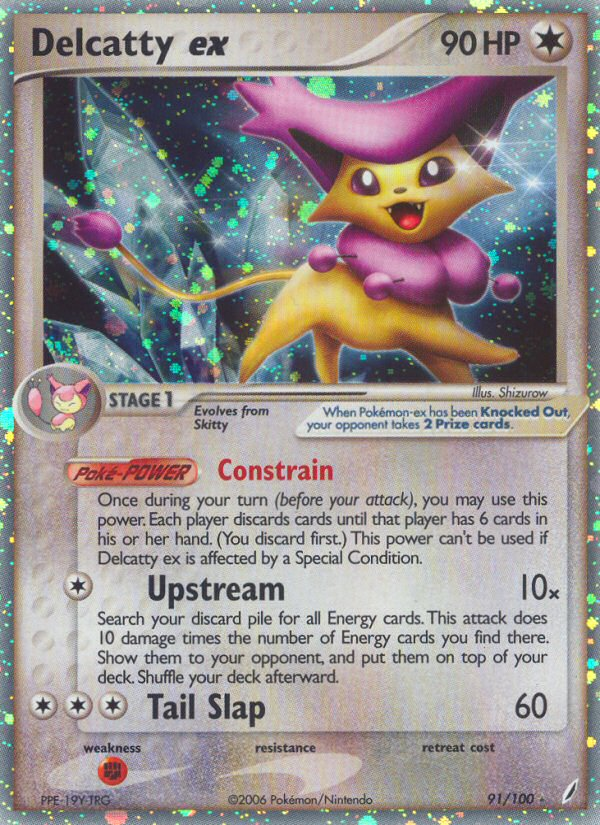 Delcatty ex (91/100) [EX: Crystal Guardians] | I Want That Stuff Brandon