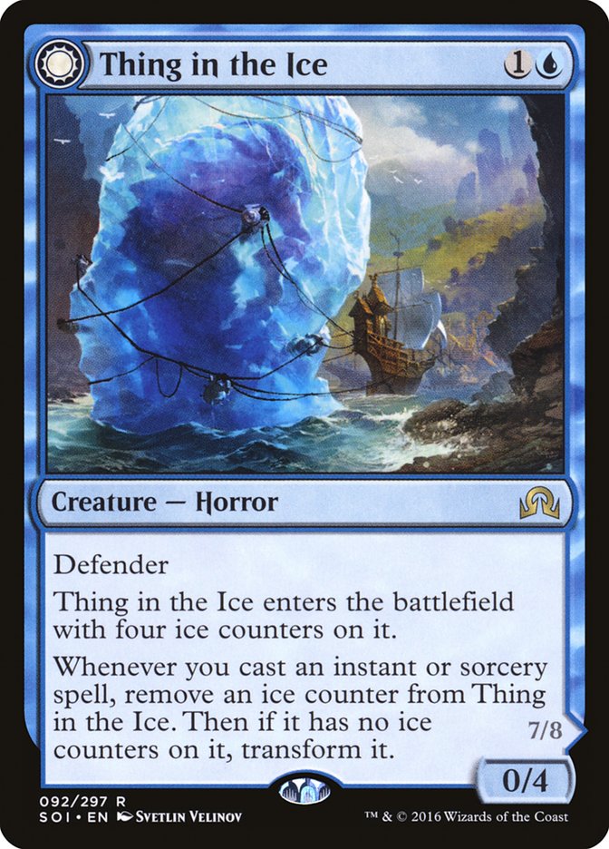 Thing in the Ice // Awoken Horror [Shadows over Innistrad] | I Want That Stuff Brandon
