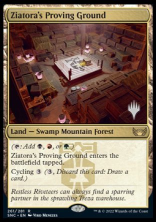 Ziatora's Proving Ground (Promo Pack) [Streets of New Capenna Promos] | I Want That Stuff Brandon