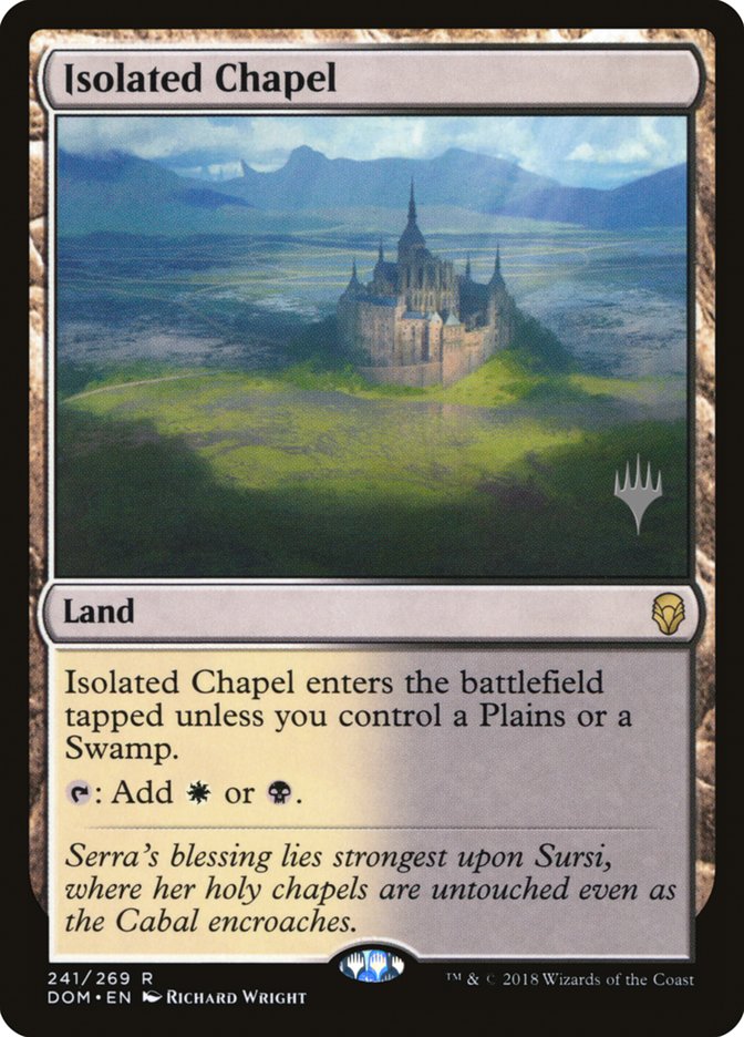 Isolated Chapel (Promo Pack) [Dominaria Promos] | I Want That Stuff Brandon