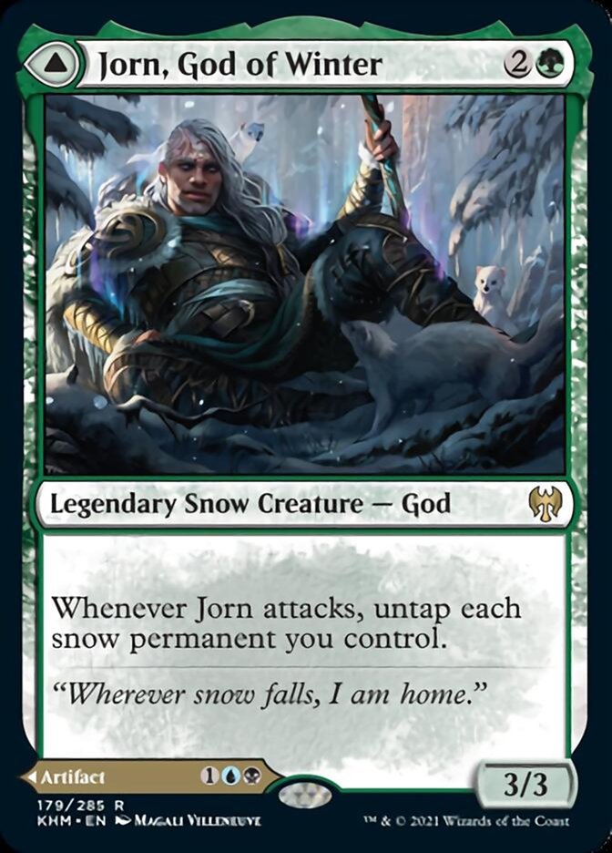 Jorn, God of Winter // Kaldring, the Rimestaff [Kaldheim] | I Want That Stuff Brandon