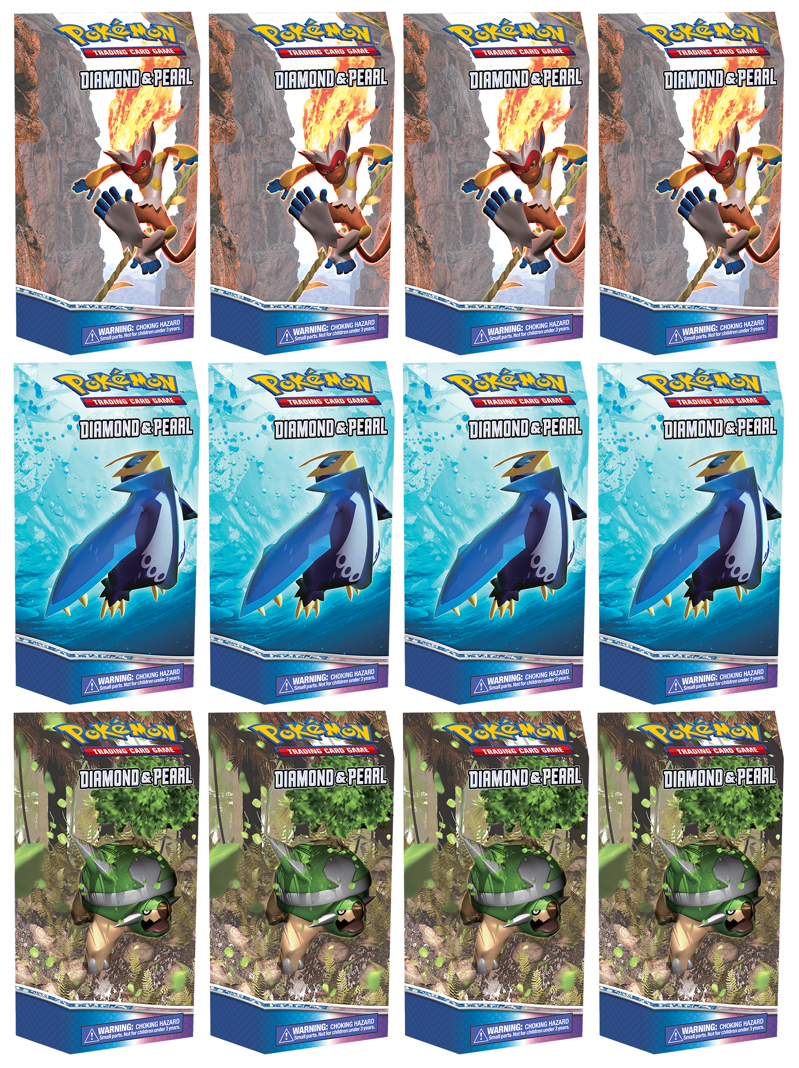Diamond & Pearl - Theme Deck Display | I Want That Stuff Brandon