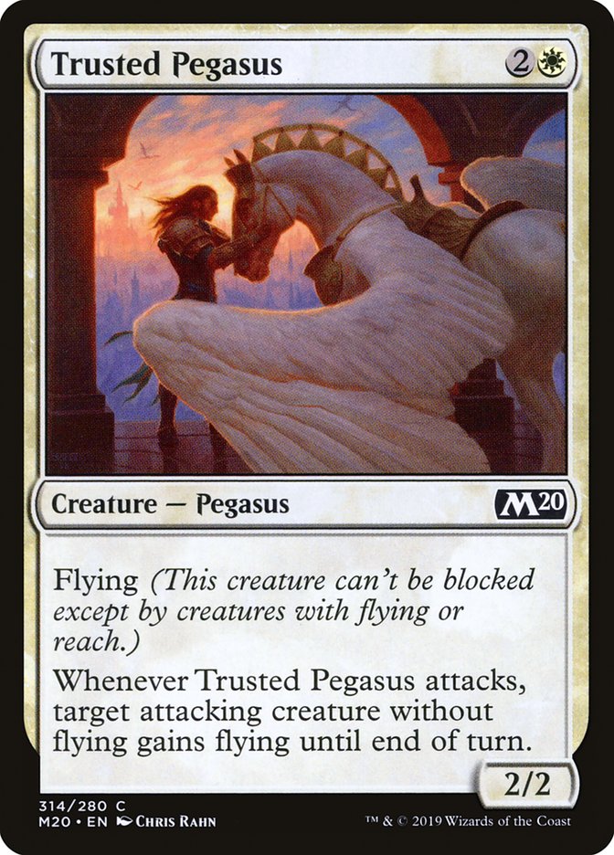 Trusted Pegasus [Core Set 2020] | I Want That Stuff Brandon