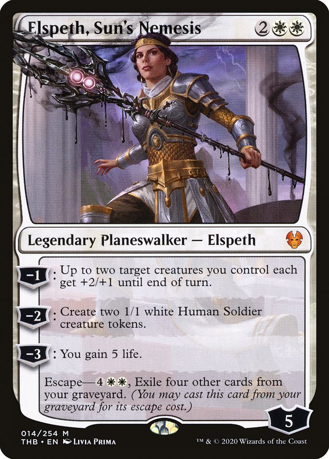 Elspeth, Sun's Nemesis [Theros Beyond Death] | I Want That Stuff Brandon