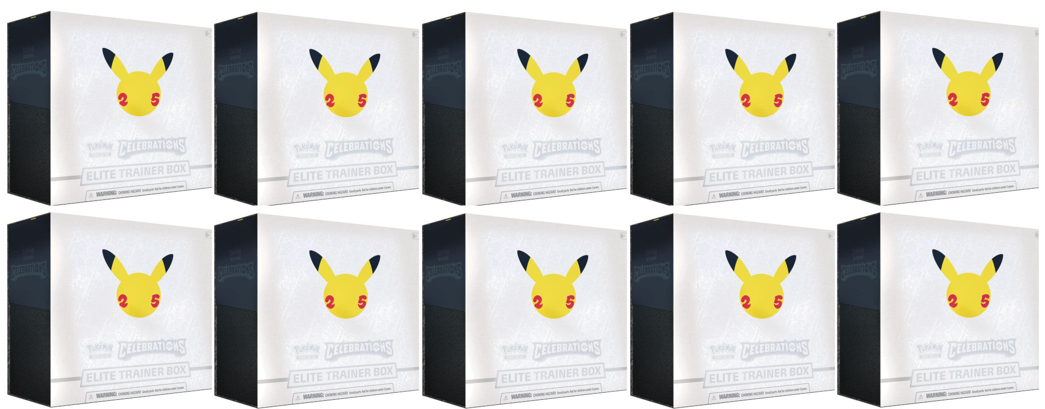 Celebrations: 25th Anniversary - Elite Trainer Box Case | I Want That Stuff Brandon