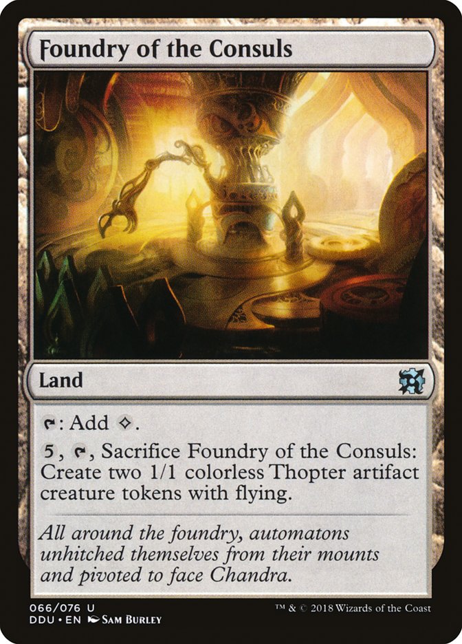 Foundry of the Consuls [Duel Decks: Elves vs. Inventors] | I Want That Stuff Brandon