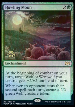 Howling Moon [Innistrad: Crimson Vow Prerelease Promos] | I Want That Stuff Brandon