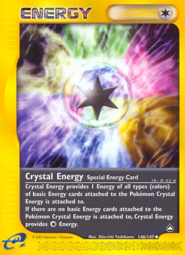 Crystal Energy (146/147) [Aquapolis] | I Want That Stuff Brandon