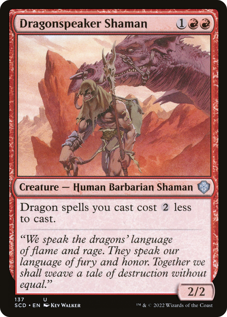 Dragonspeaker Shaman [Starter Commander Decks] | I Want That Stuff Brandon