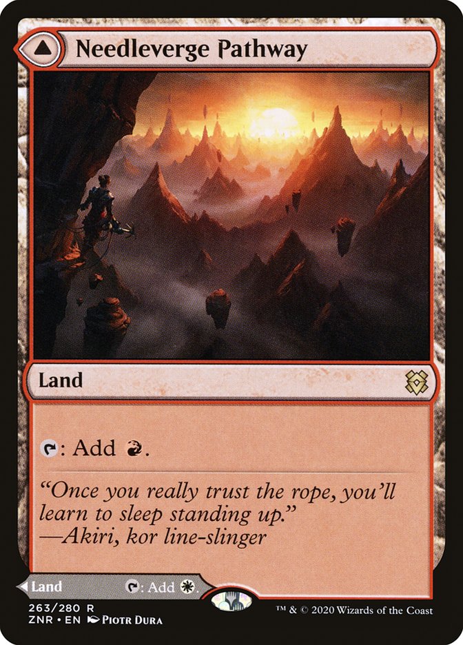 Needleverge Pathway // Pillarverge Pathway [Zendikar Rising] | I Want That Stuff Brandon