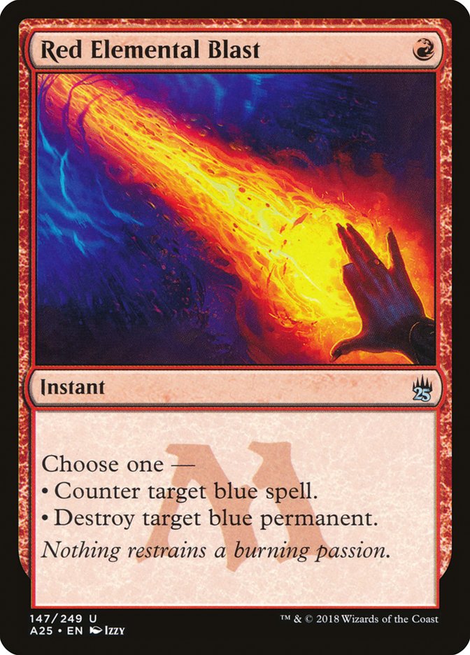 Red Elemental Blast [Masters 25] | I Want That Stuff Brandon