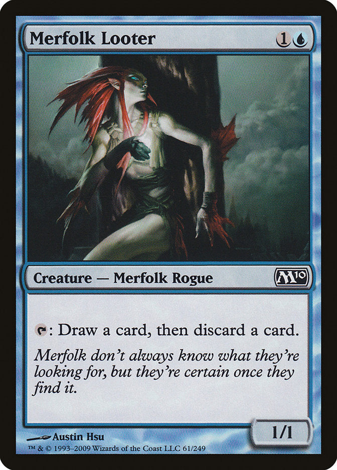 Merfolk Looter [Magic 2010] | I Want That Stuff Brandon