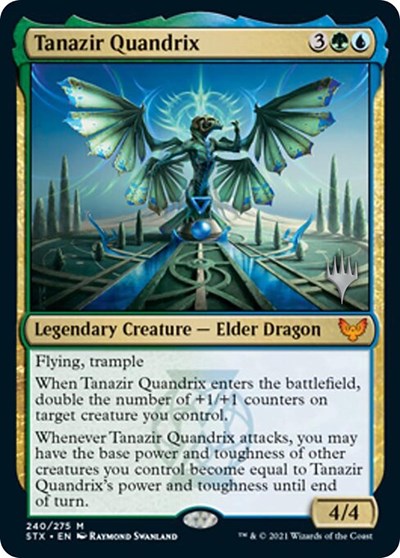 Tanazir Quandrix (Promo Pack) [Strixhaven: School of Mages Promos] | I Want That Stuff Brandon