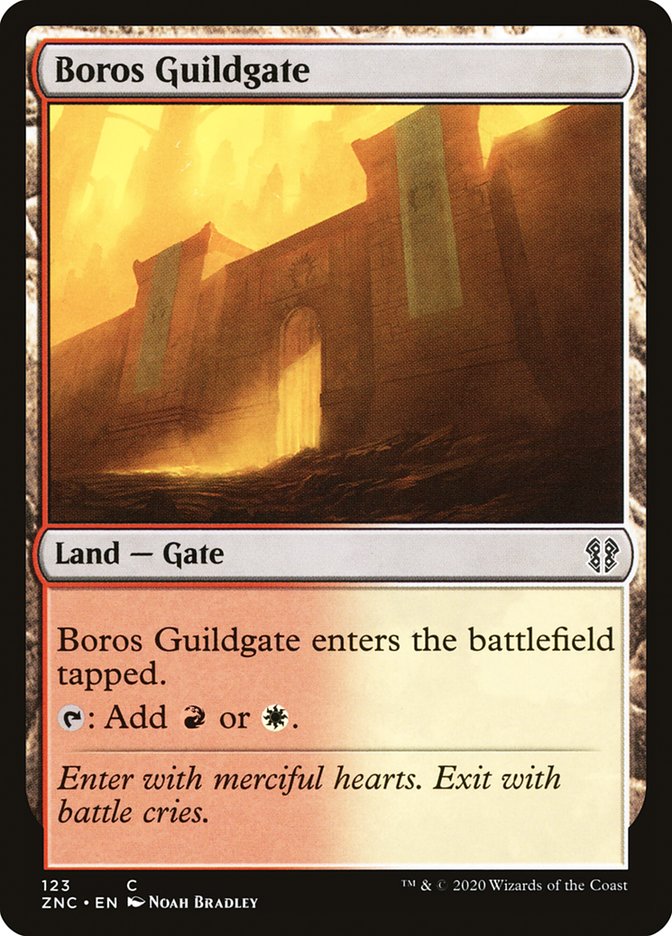 Boros Guildgate [Zendikar Rising Commander] | I Want That Stuff Brandon