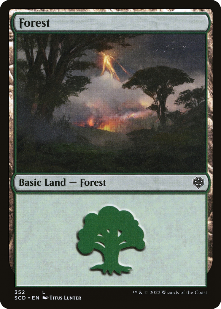 Forest (352) [Starter Commander Decks] | I Want That Stuff Brandon