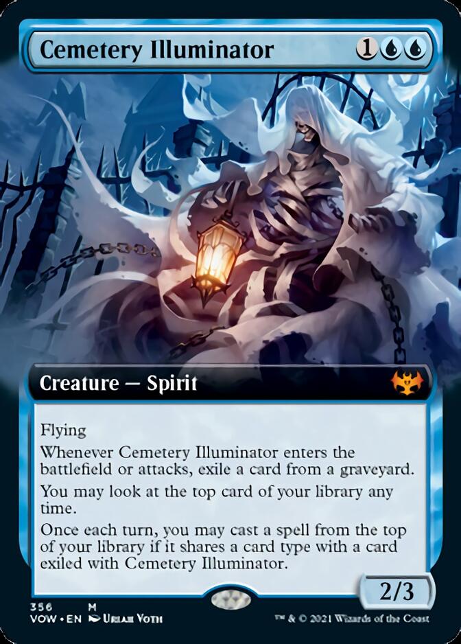 Cemetery Illuminator (Extended Art) [Innistrad: Crimson Vow] | I Want That Stuff Brandon