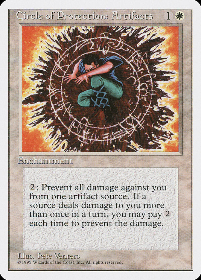 Circle of Protection: Artifacts [Fourth Edition] | I Want That Stuff Brandon