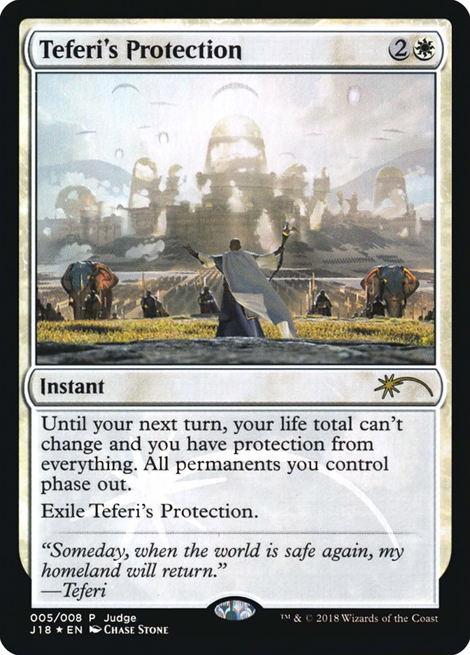 Teferi's Protection [Judge Gift Cards 2018] | I Want That Stuff Brandon