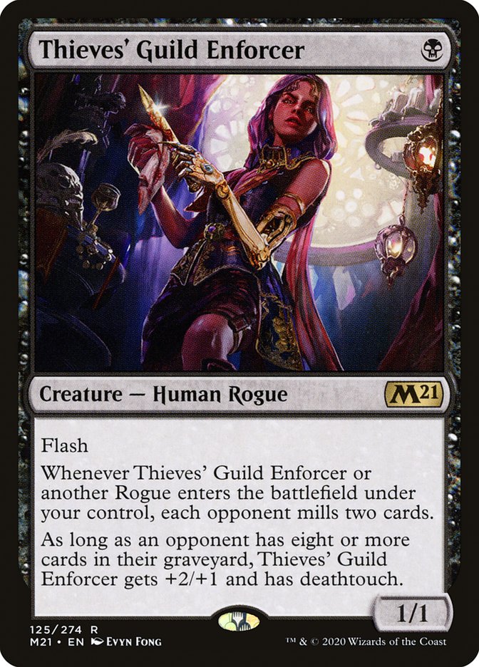 Thieves' Guild Enforcer [Core Set 2021] | I Want That Stuff Brandon